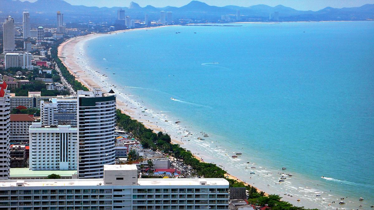 View Talay 2 Suite Apartments Jomtien Beach Exterior foto