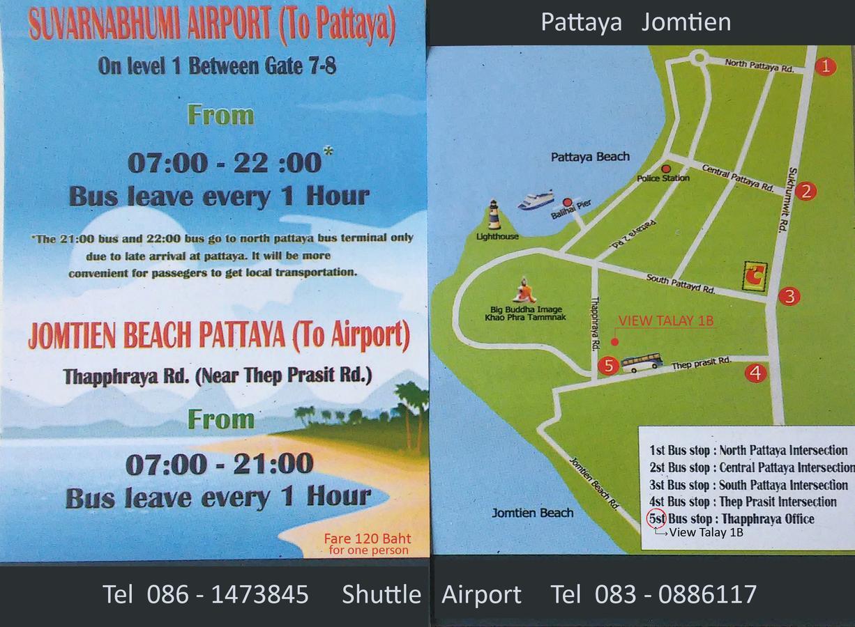 View Talay 2 Suite Apartments Jomtien Beach Exterior foto
